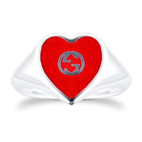 gucci heart ri g|heart Gucci ring Gucci store.